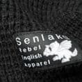 Senlak Rebel English Knit Scarf - Black England Scarf